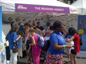 Reading Agency Stand