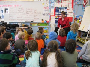 Marta Moran Bishop Reading to Kids
